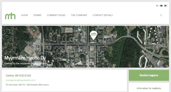Desktop Screenshot of myyrmaenhuolto.fi